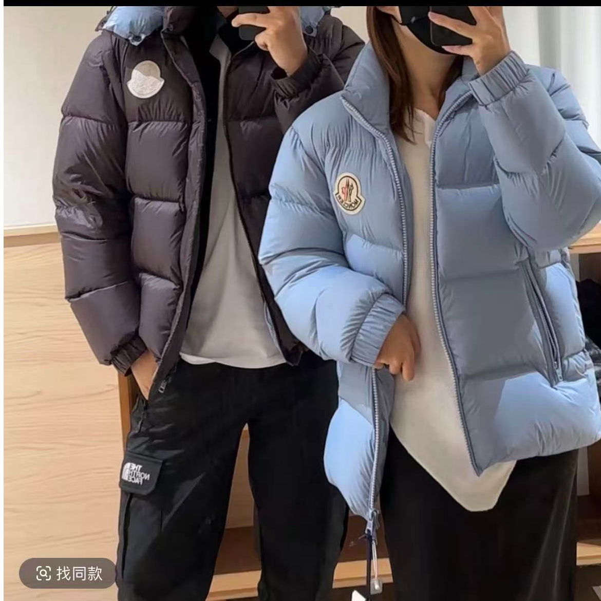 【专柜-撤柜】男女情侣款休闲羽绒服保暖冬季羽绒服
