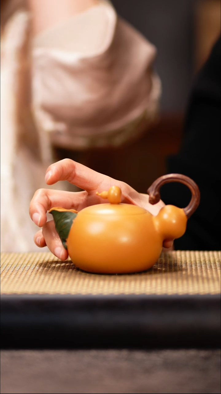 WXT91芒果段龙头葫芦壶