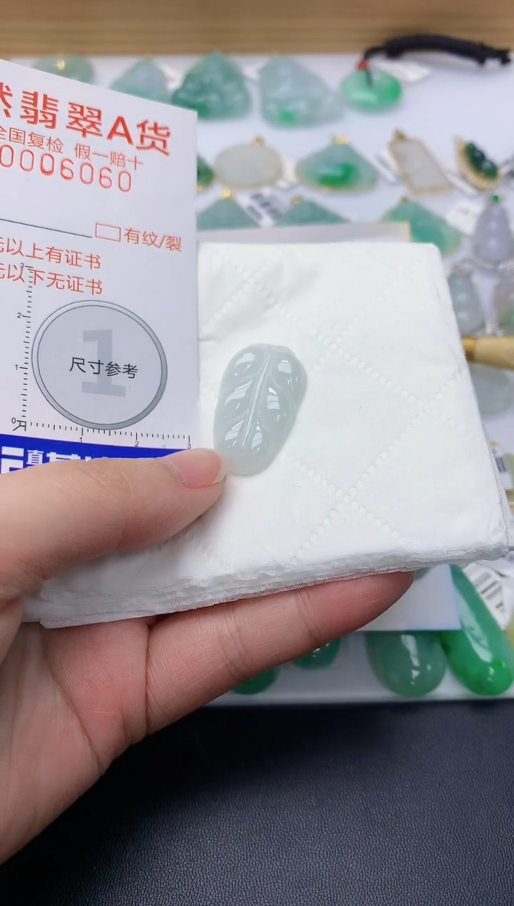 颈饰未镶嵌翡翠天然A货
