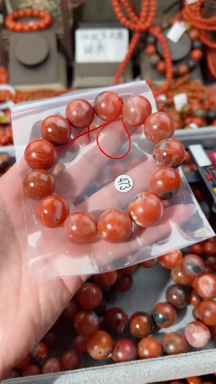 【闪购商品】南红玛瑙手串未镶嵌17+