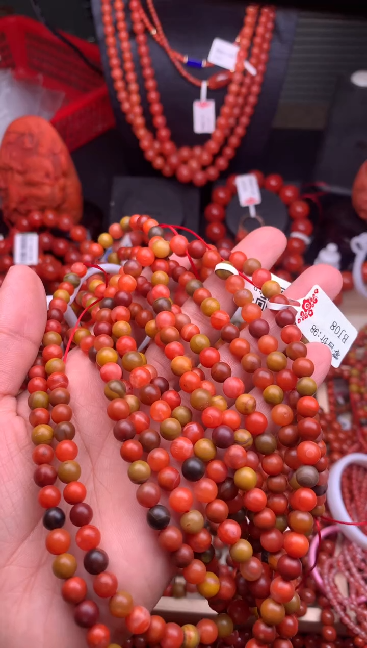 【闪购商品】南红玛瑙珠宝奇石银S925镶嵌6