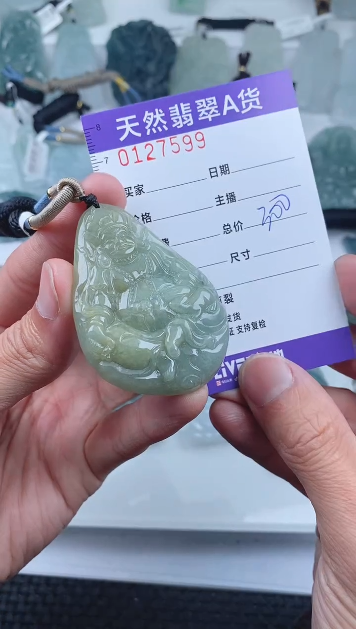 【闪购商品】翡翠颈饰未镶嵌         599