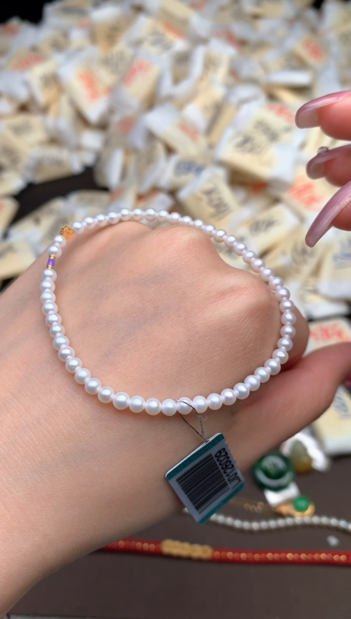 【闪购商品】淡水珍珠手绳未镶嵌  —  