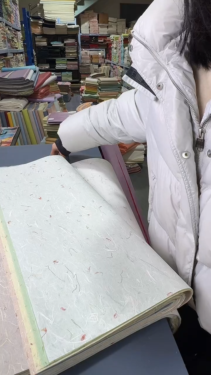 61*180青丝红花清水五色50张