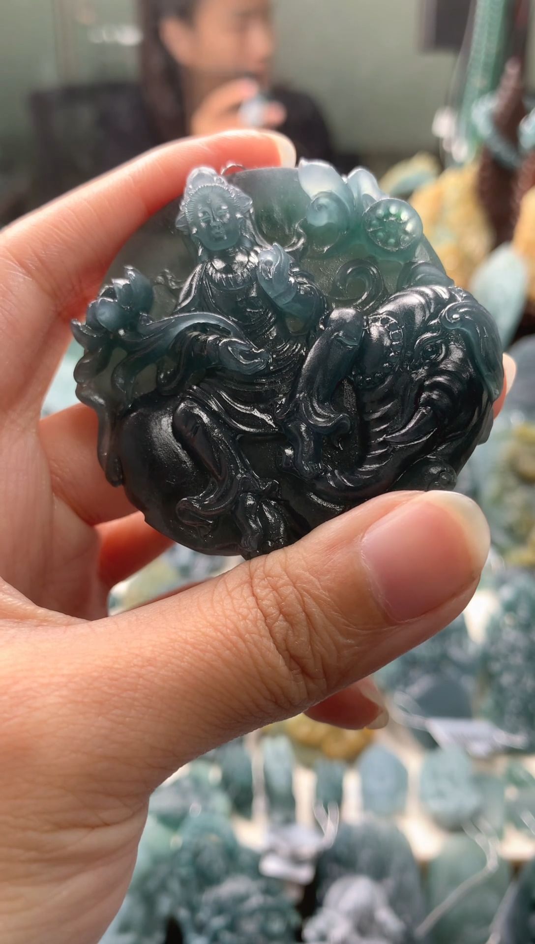 未镶嵌定制翡翠南*寻翡翠毛货不退不换11.12