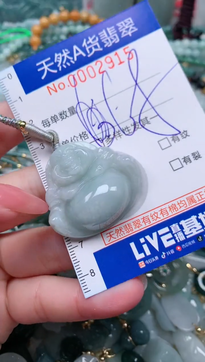 【闪购商品】翡翠颈饰未镶嵌00002915