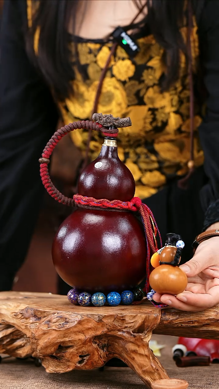【闪购商品】264—光岳葫天然大漆酒葫芦不含漆珠