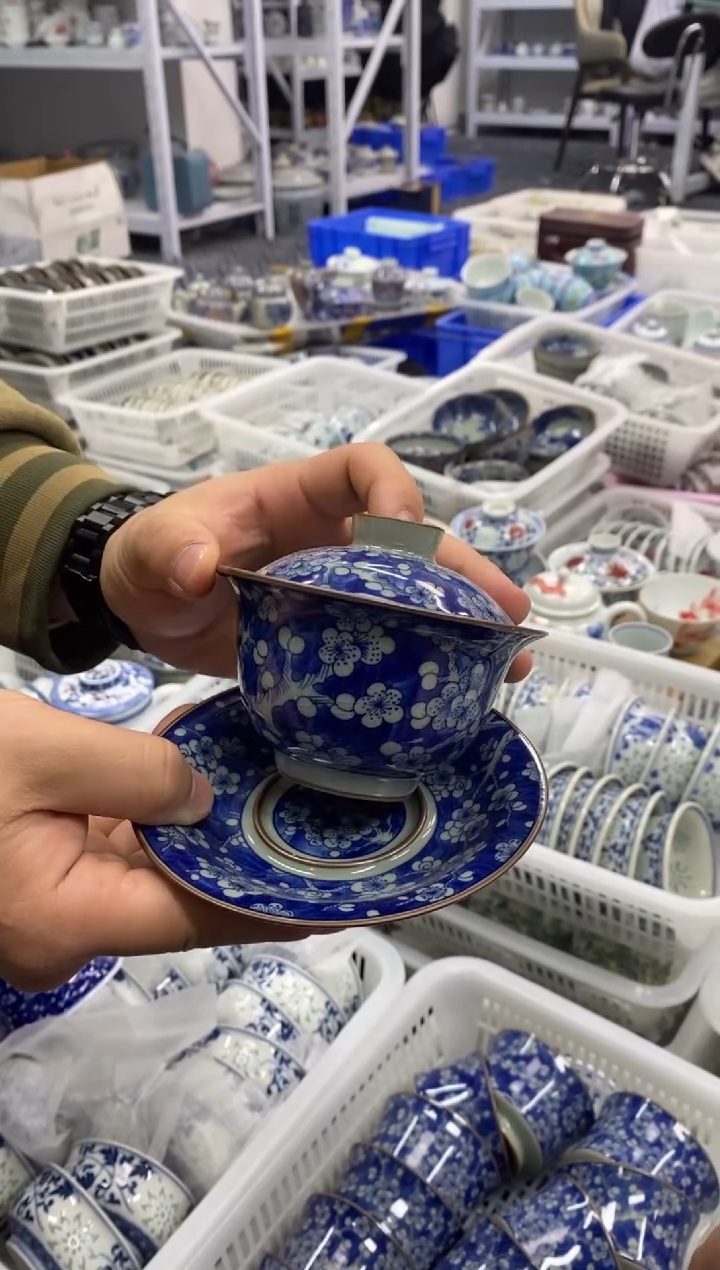 摆件陶景德陶瓷茶具容量约150