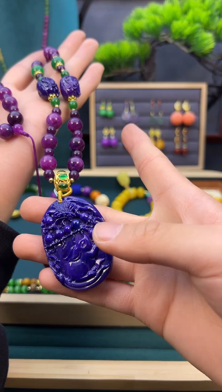 【闪购商品】苏纪石（舒俱来）颈饰14K金镶嵌X320