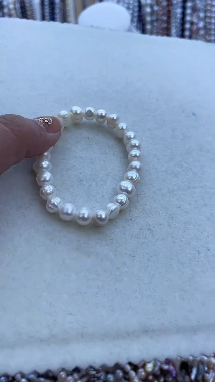 【闪购商品】淡水珍珠手链未镶嵌789