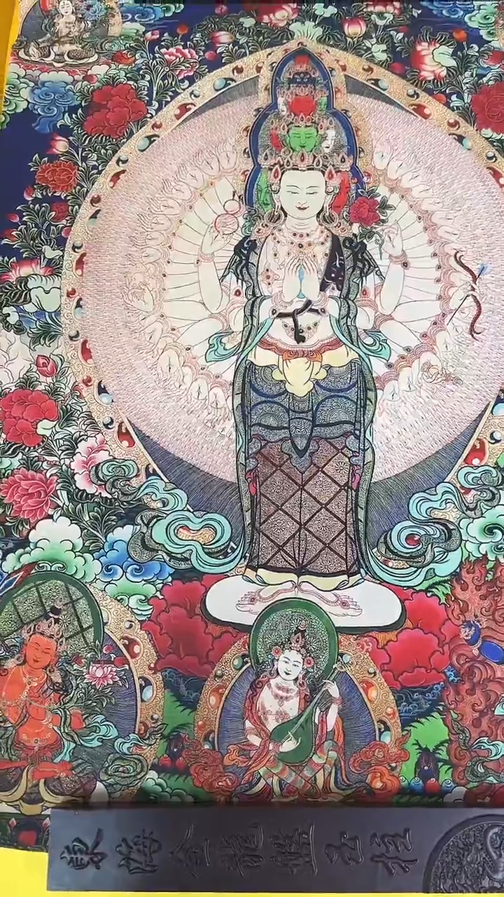 卷轴画绘画类唐卡 16084