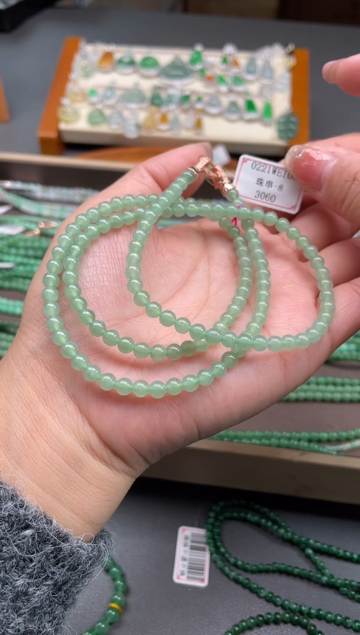 【闪购商品】翡翠颈饰未镶嵌0221WE108