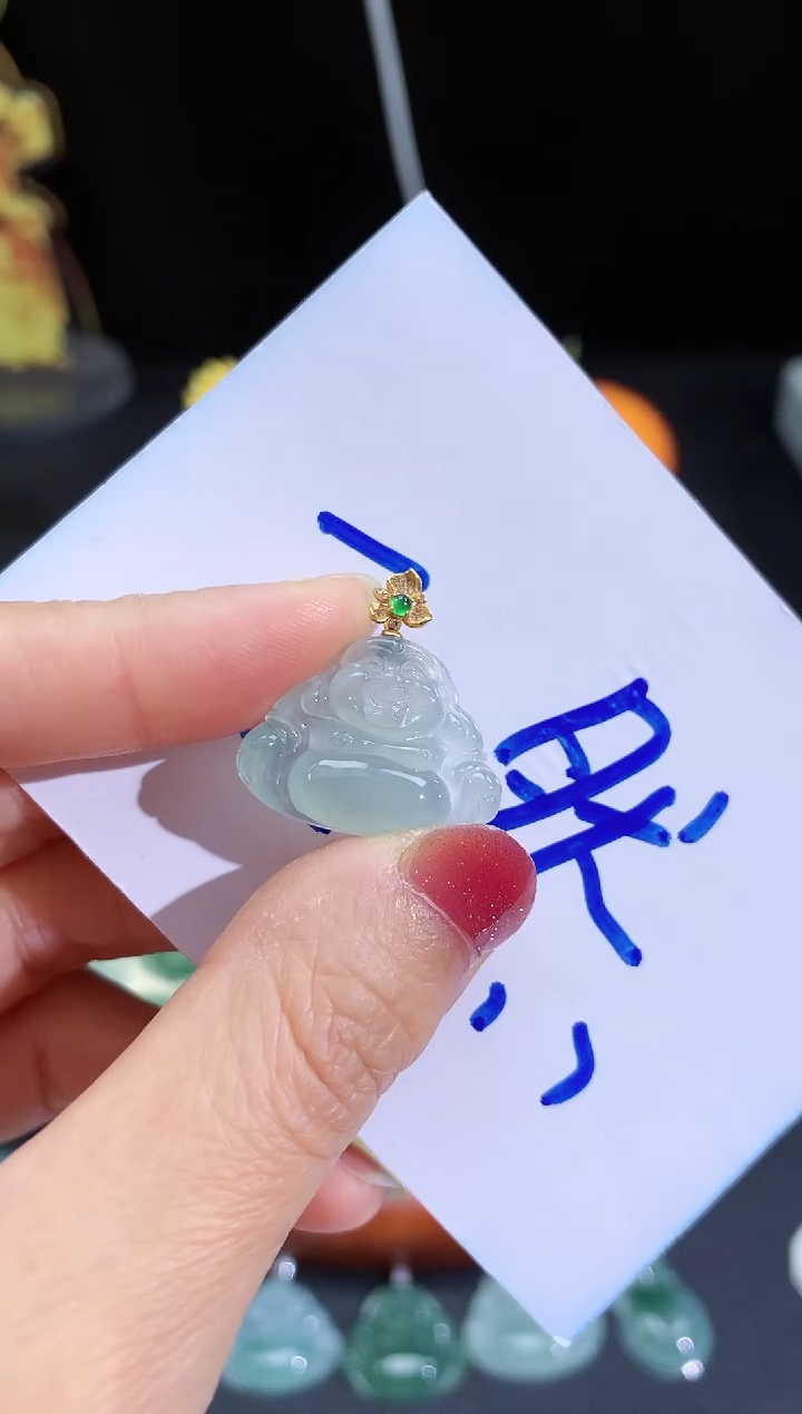 【闪购商品】翡翠颈饰未镶嵌佛公