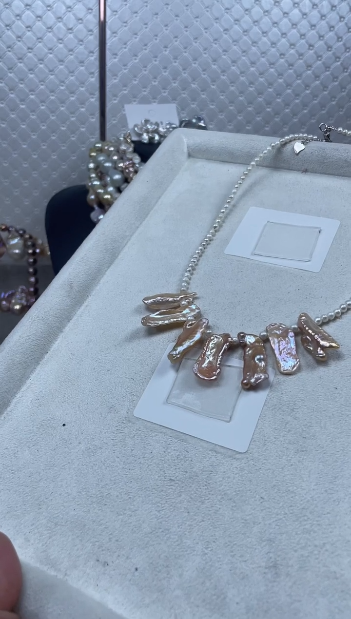 未镶嵌项链淡水珍珠【纯恬珍珠】