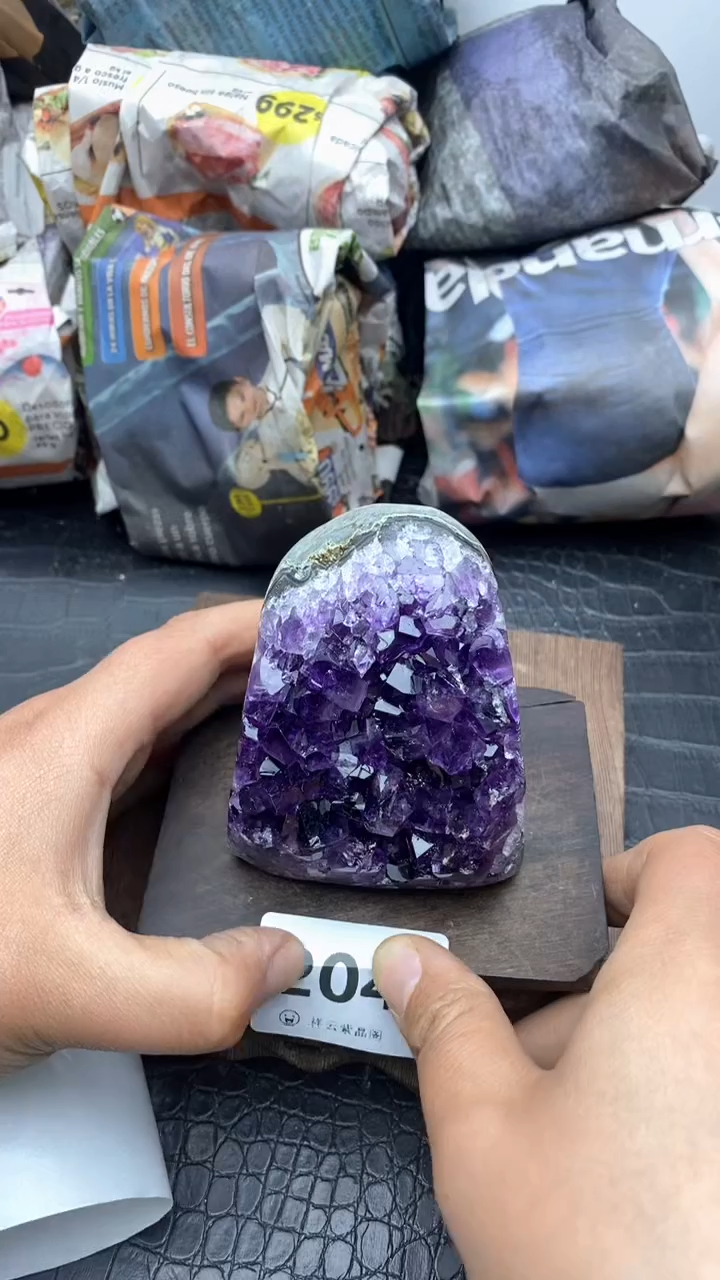 【闪购商品】紫晶1未镶嵌紫晶摆件204