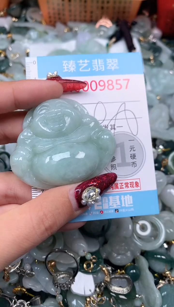 颈饰未镶嵌翡翠9857
