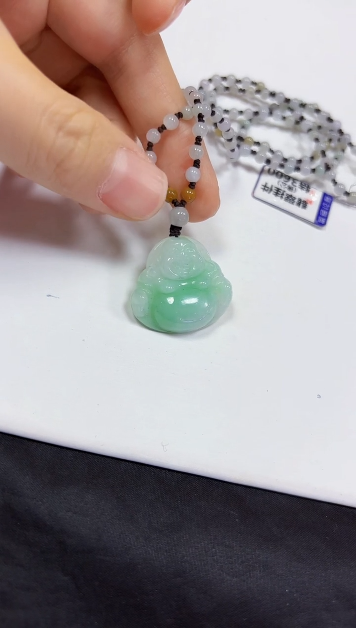 【闪购商品】翡翠颈饰未镶嵌挂件