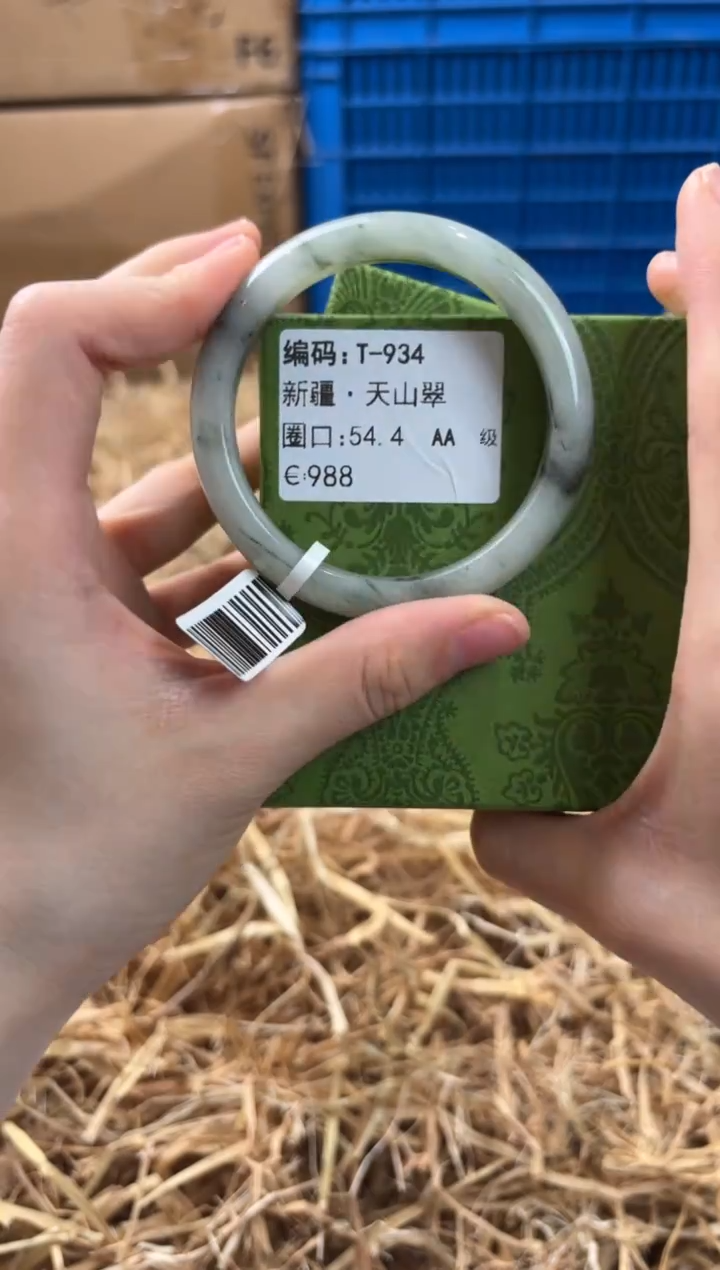 未镶嵌手镯石英质玉T-934