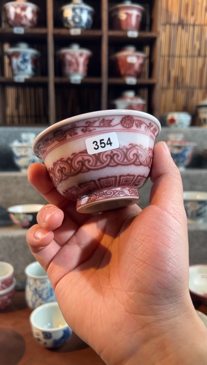 【闪购商品】354天禄言瓷手绘茶具