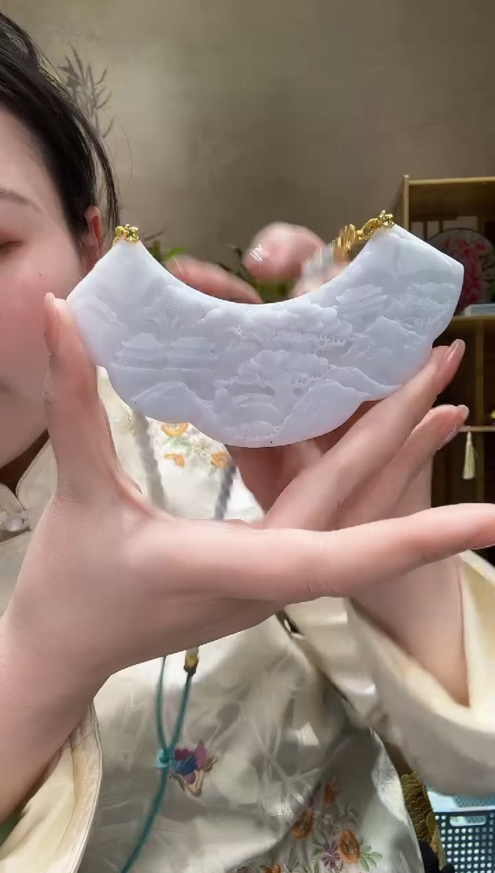 【闪购商品】翡翠颈饰未镶嵌吊坠