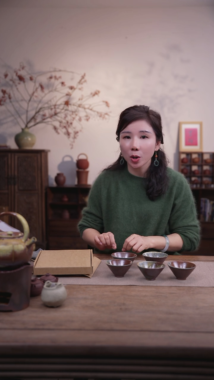 茶壶紫砂红皮龙斗笠杯