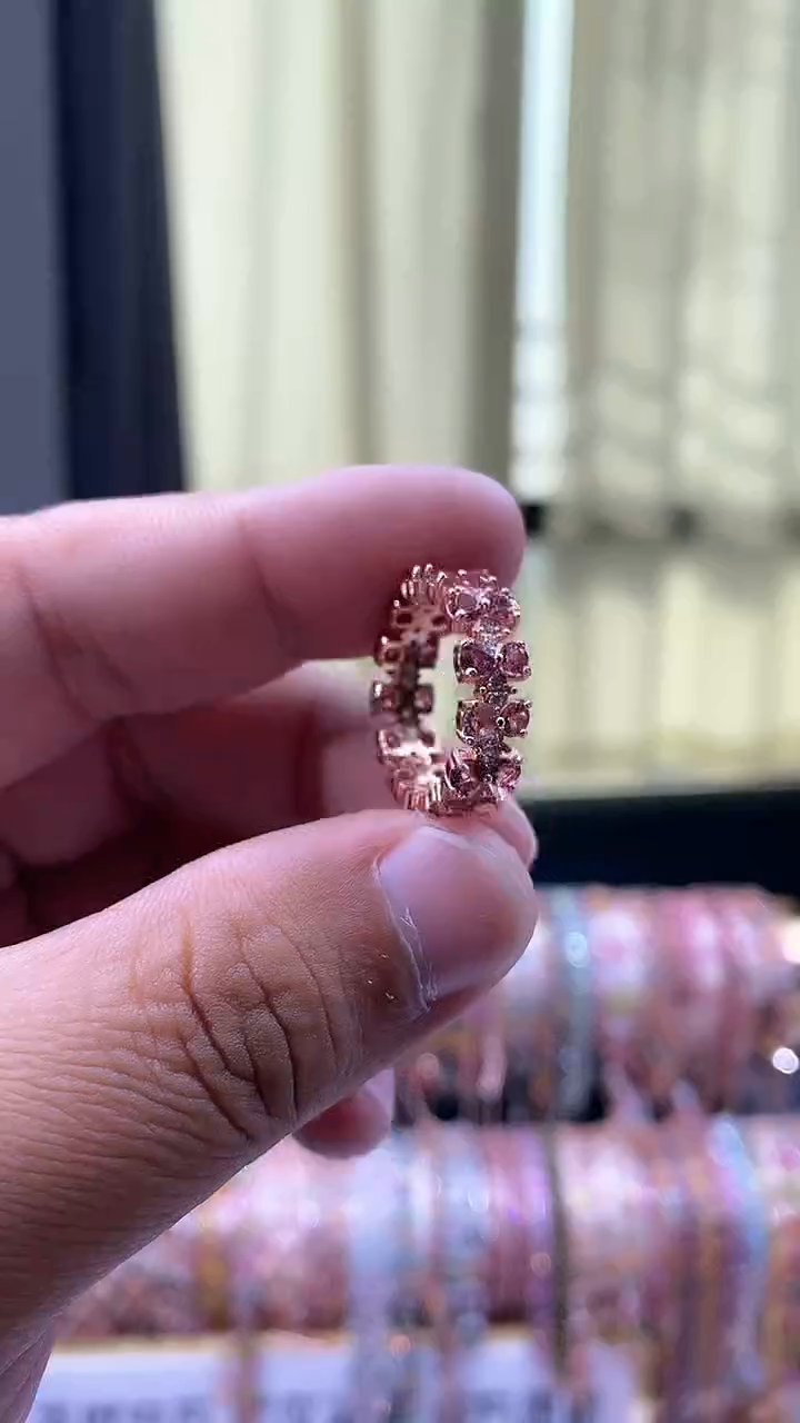 【闪购商品】碧玺戒指银S925镶嵌6354345354354