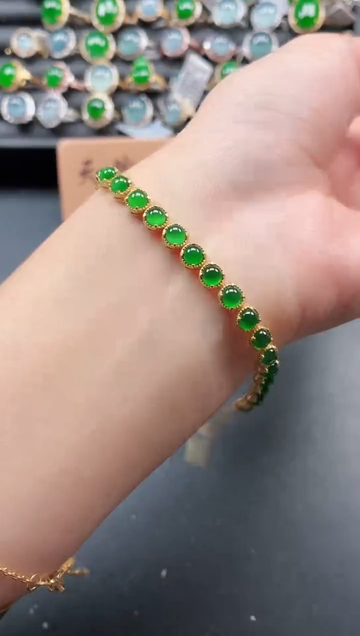 银S925镶嵌戒指翡翠1111