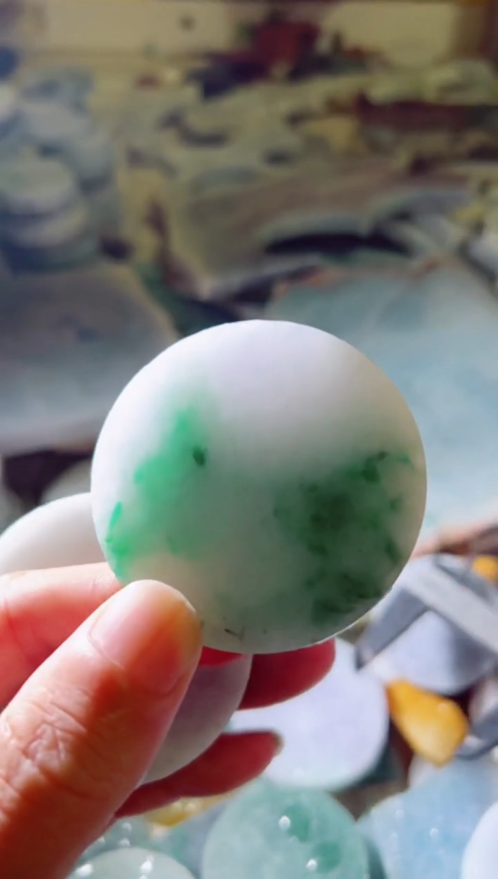 【闪购商品】翡翠颈饰未镶嵌翡翠A货小猫2