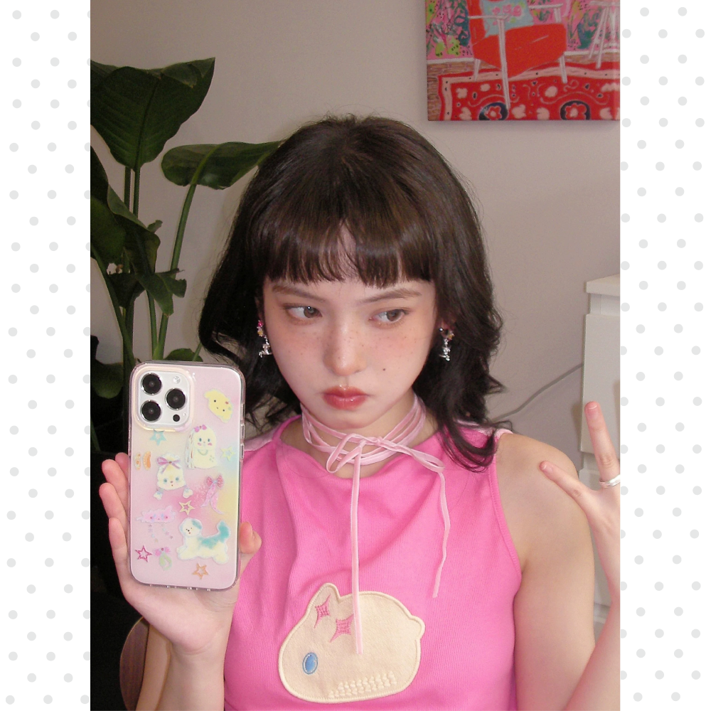 UNEUPEU原创粉色全包双层适用于苹果15手机壳iPhone16promax