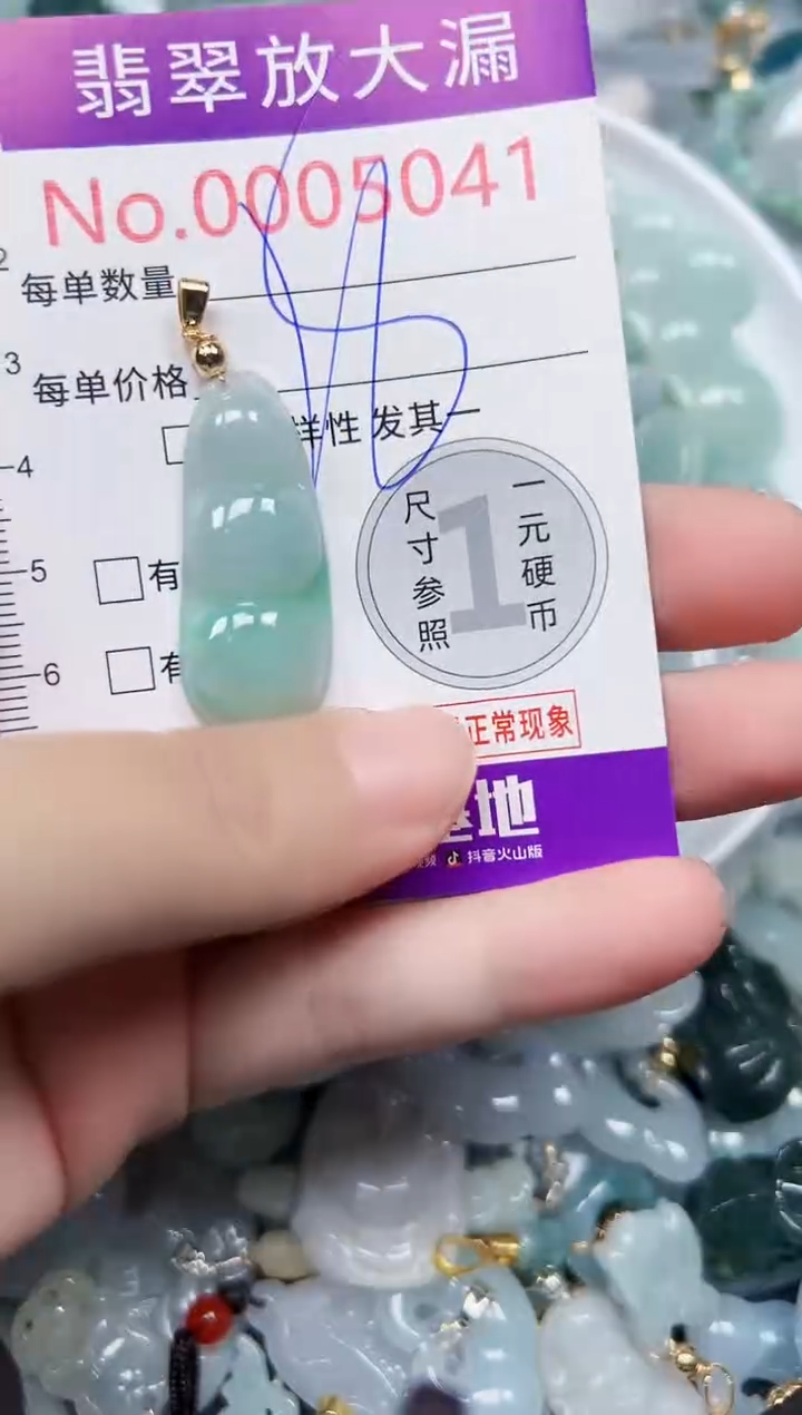 颈饰未镶嵌翡翠5041