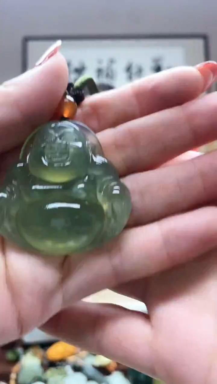 未镶嵌岫玉吊坠··