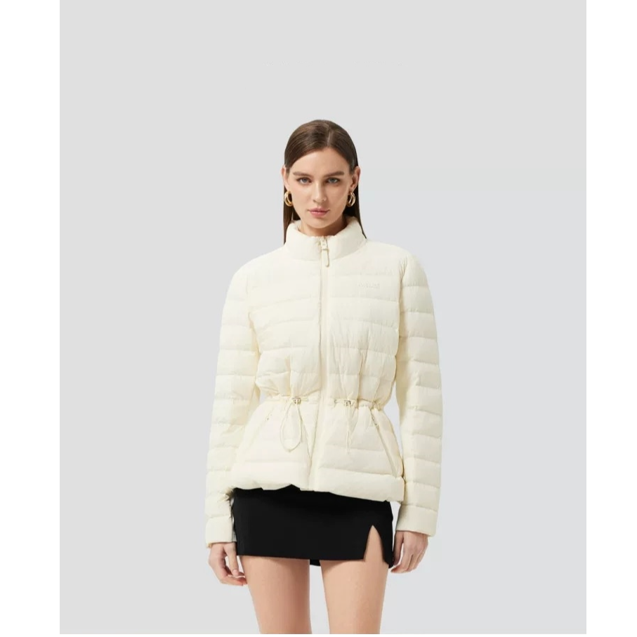 2025上新收腰A字版抽绳云朵亲肤羽绒服25003