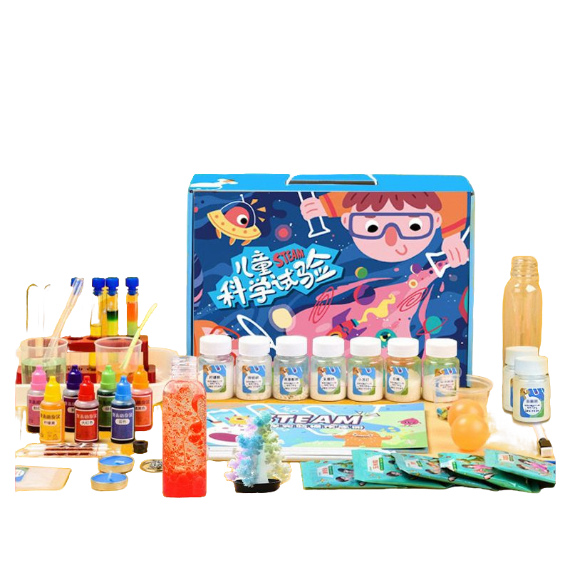 小学生科学实验玩具套装趣味儿童手工物理化学制作材料