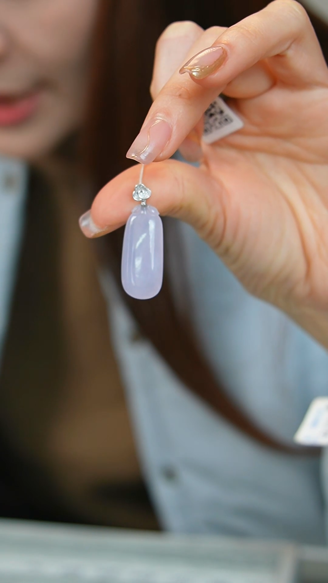 【闪购商品】翡翠挂件18K金镶嵌53号-吊坠/姿/3