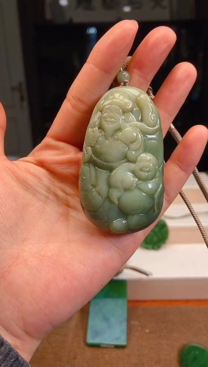 【闪购商品】和田玉挂件未镶嵌1