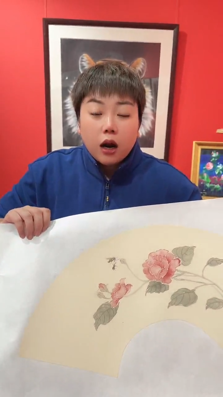 绘画1平尺花鸟作品