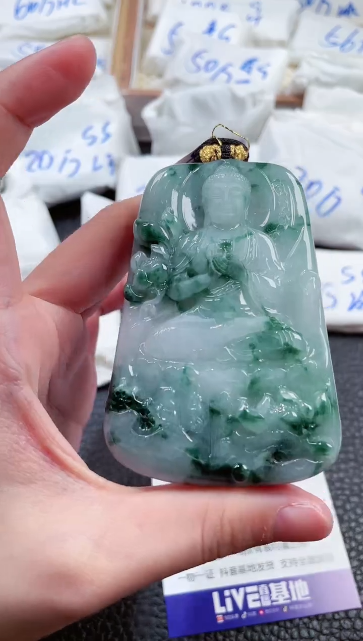 【闪购商品】翡翠颈饰未镶嵌000015733大日