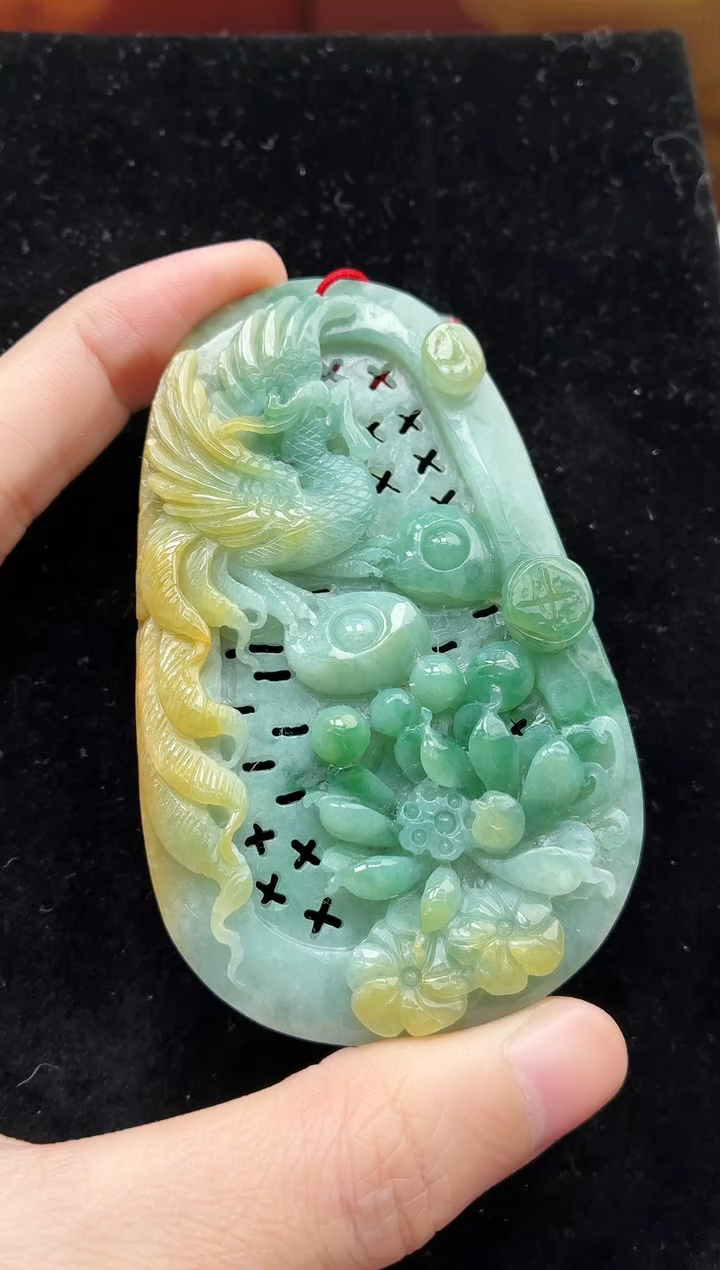 颈饰未镶嵌翡翠牌子