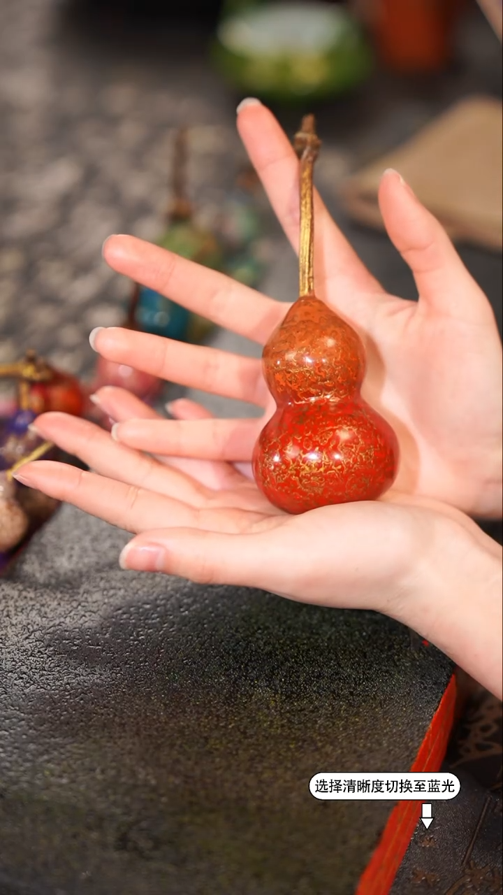 【闪购商品】沈绍安非遗漆器红金小葫芦