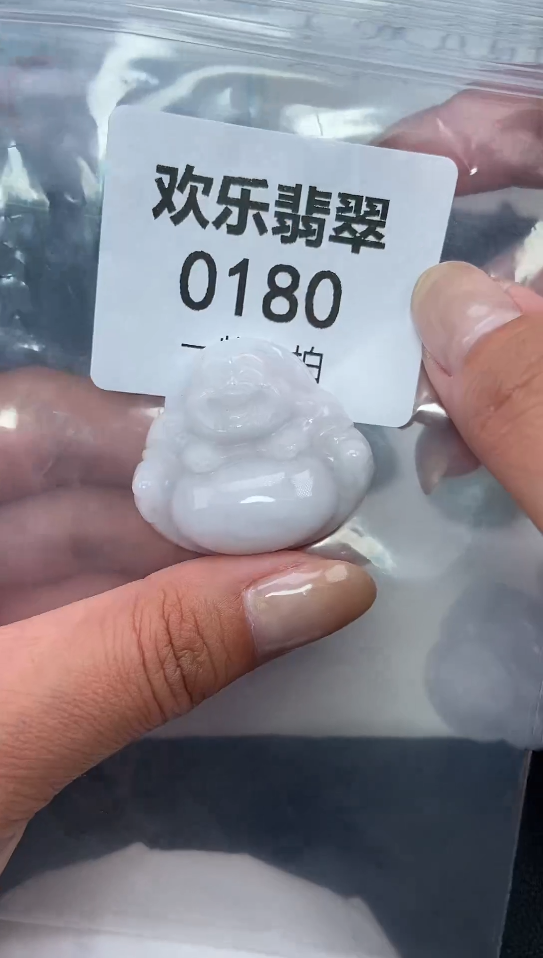 颈饰未镶嵌翡翠缅甸天然翡翠0180