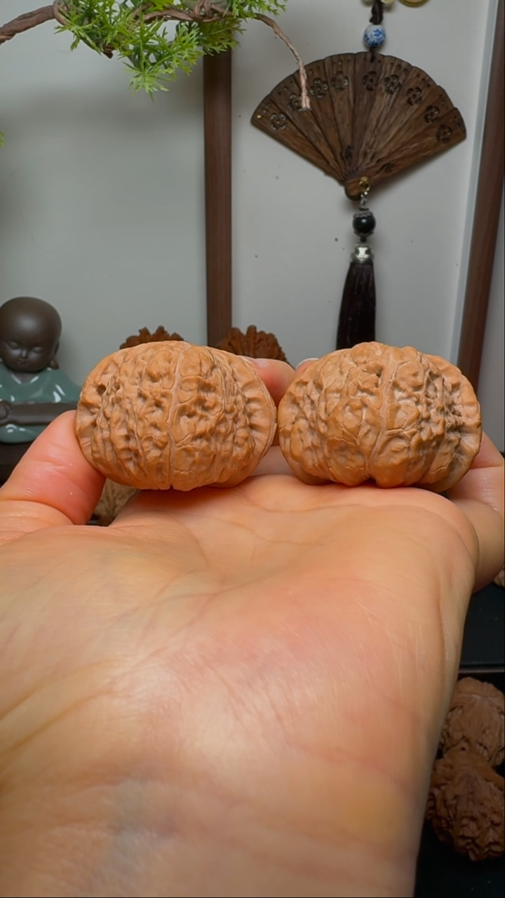 把件文玩核桃蓟县一代南瓜墩货头 边44