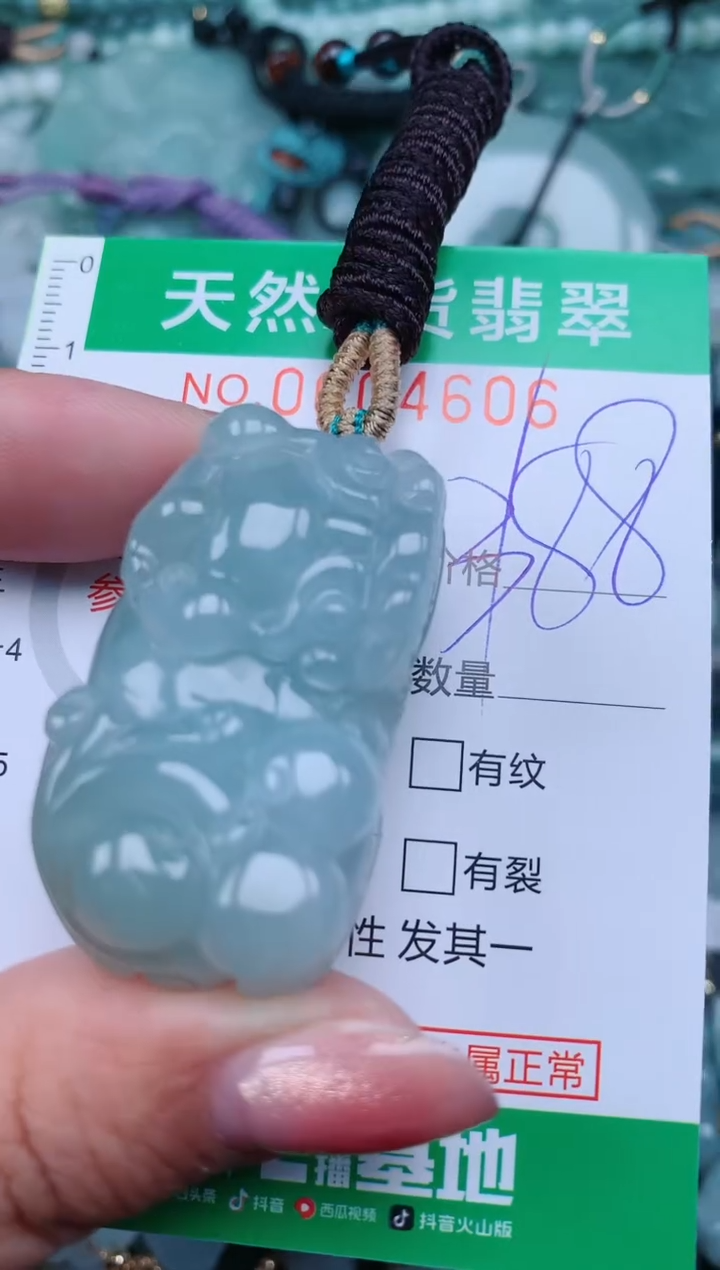 【闪购商品】翡翠颈饰未镶嵌.0004606