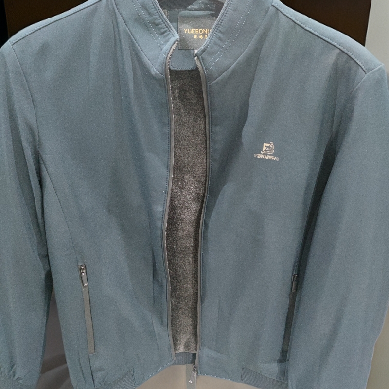 男士春秋双面穿立领时尚百搭休闲夹克外套