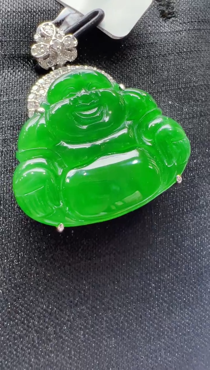【闪购商品】翡翠吊坠(不含链)18K金镶嵌多样性团购发一件