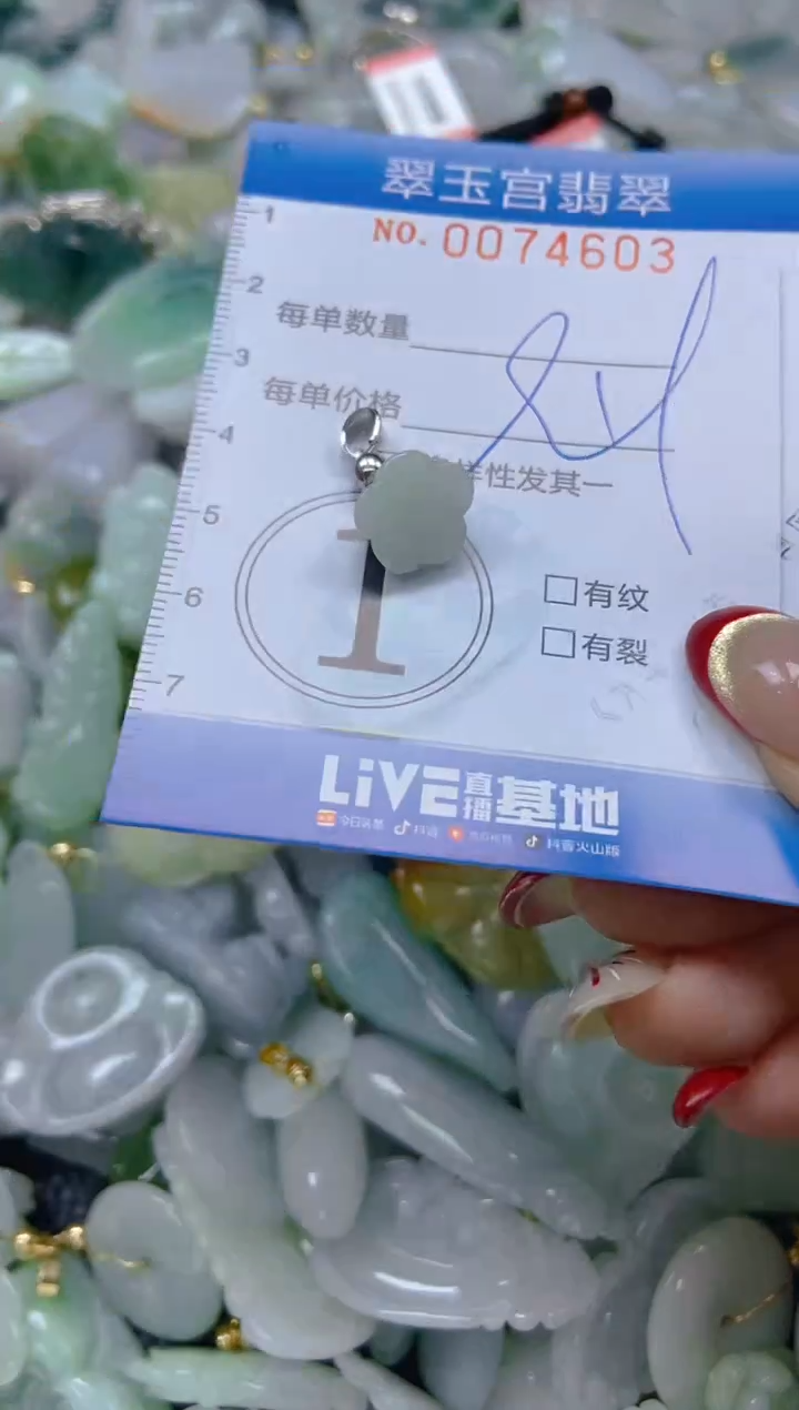 【闪购商品】翡翠颈饰未镶嵌闪购0074603