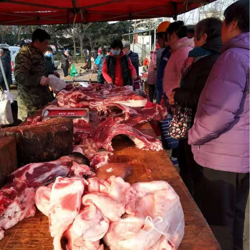徐州食尚集 赶集代购 大集新鲜猪肉