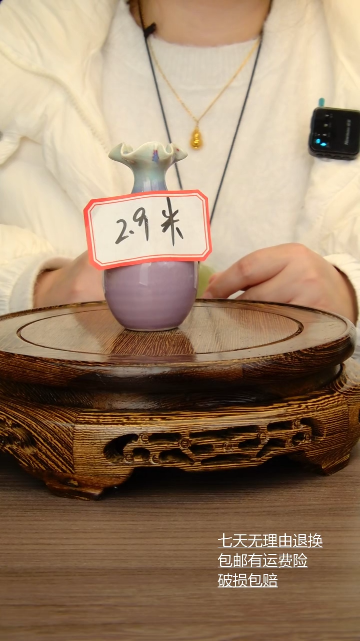 【闪购商品】瓶杯子纯手工手绘景德镇