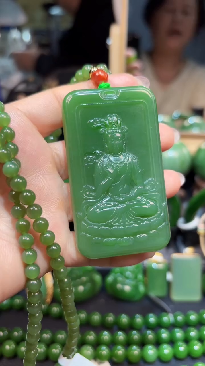 【闪购商品】和田玉（碧玉）颈饰未镶嵌1