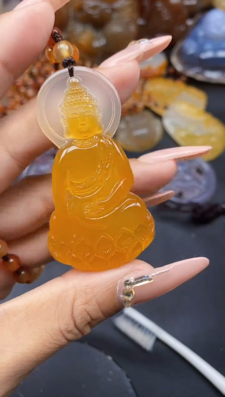 玛瑙/玉髓未镶嵌颈饰ll