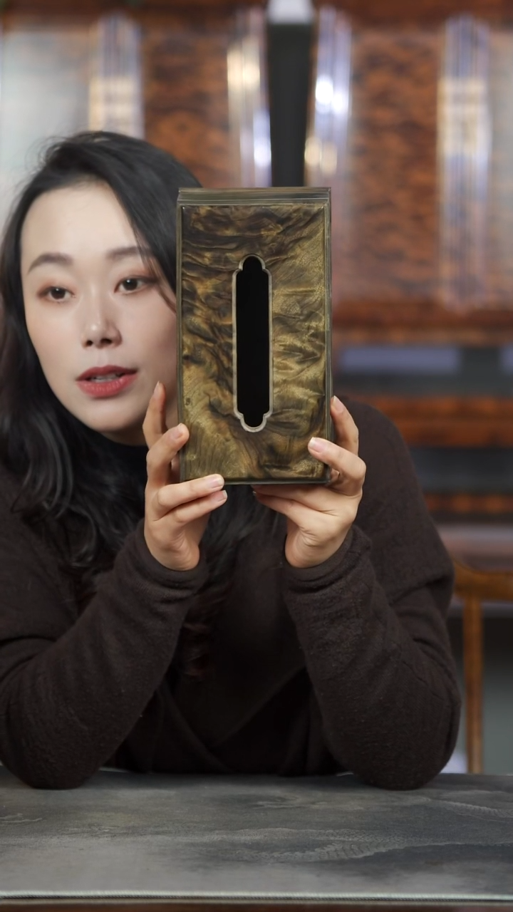 金丝楠手作原木精工荷叶莲蓬果盘310